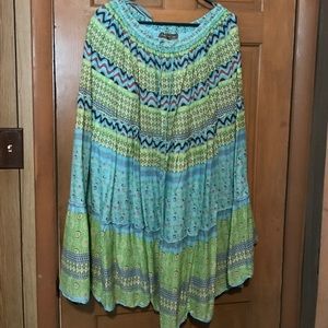 Bohemian style skirt