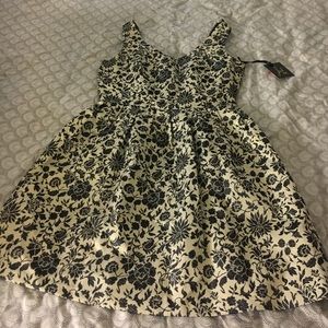 Jack by BB Dakota Floral Brocade Dress