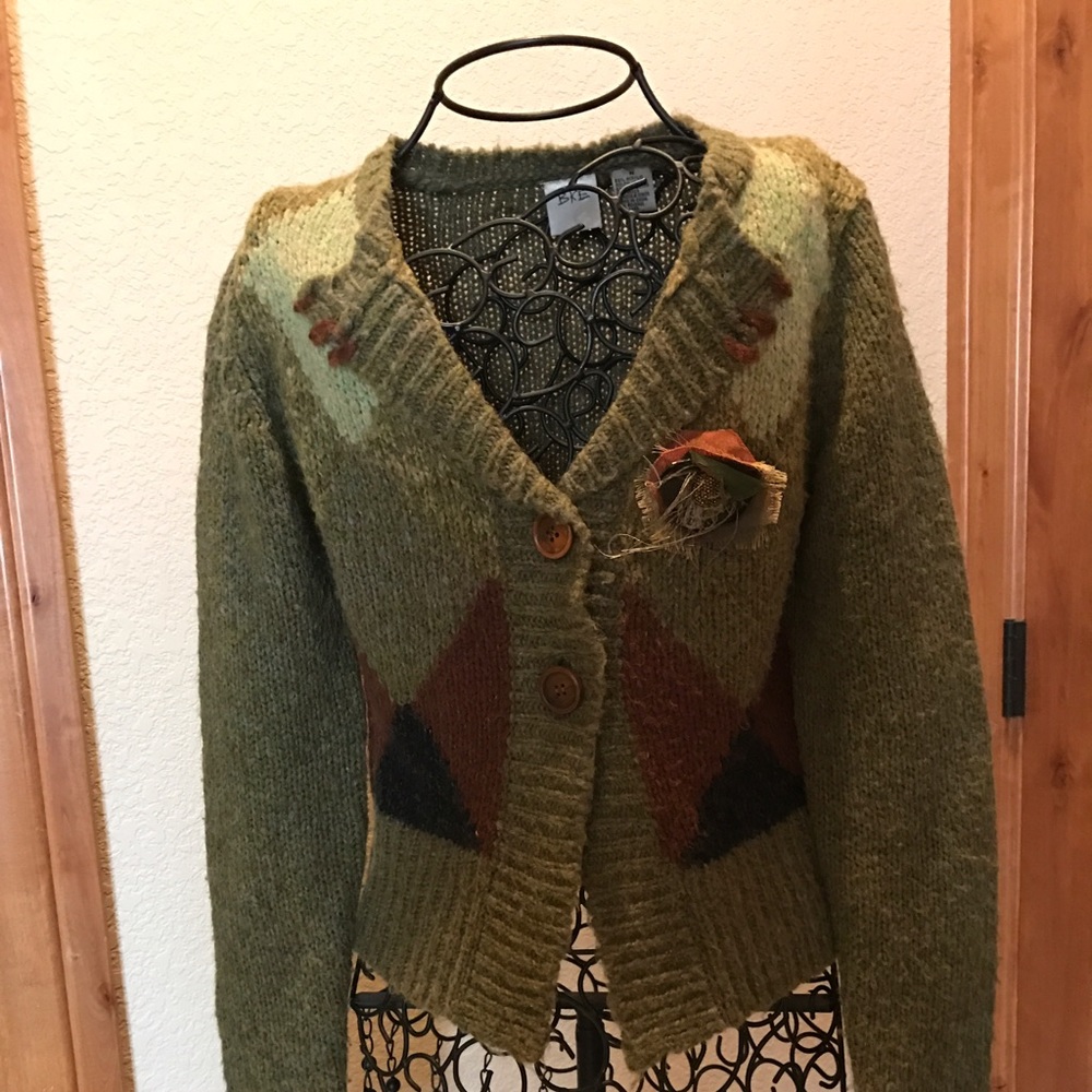 BKE, Green sweatshirt size medium.