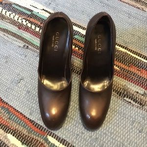 Gucci platform shoes