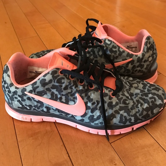 Nike Shoes - Nike Free Cheetah Print Shoes Size 7