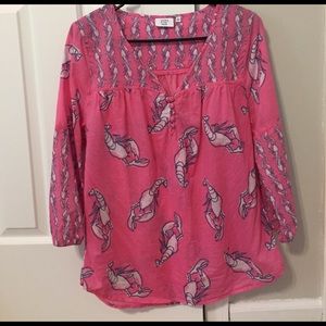 Lobster print tunic