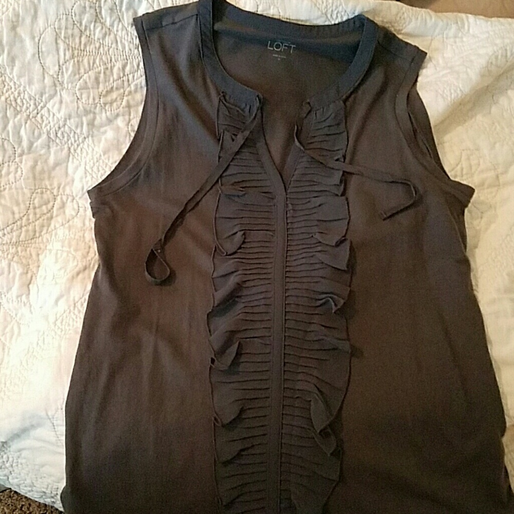 LOFT sleeveless blouse