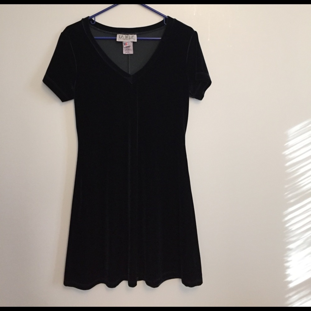 Vintage 90's Velvet Dress