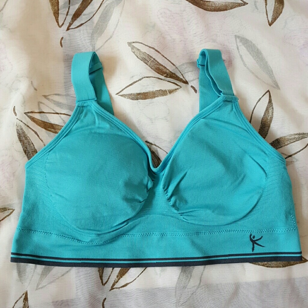 Blue Sports Bra