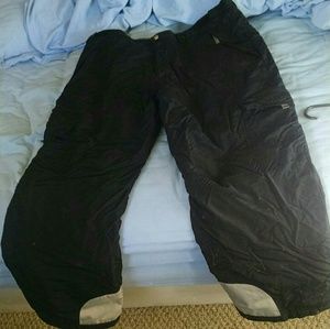 Black Ski Snow Pants