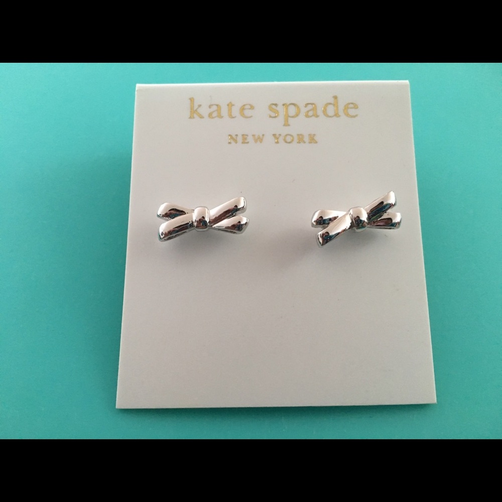 Kate spade bow earrings - Picture 1 of 3