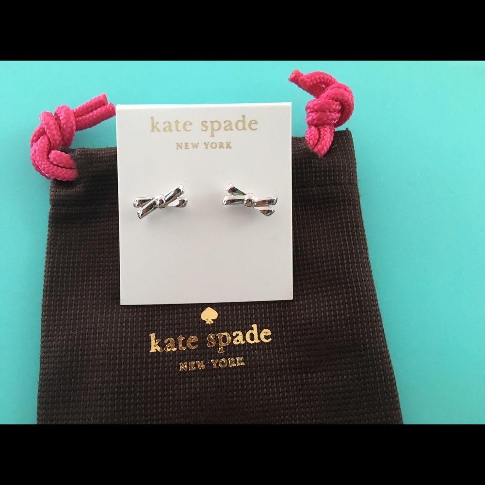 Kate spade bow earrings - Picture 2 of 3