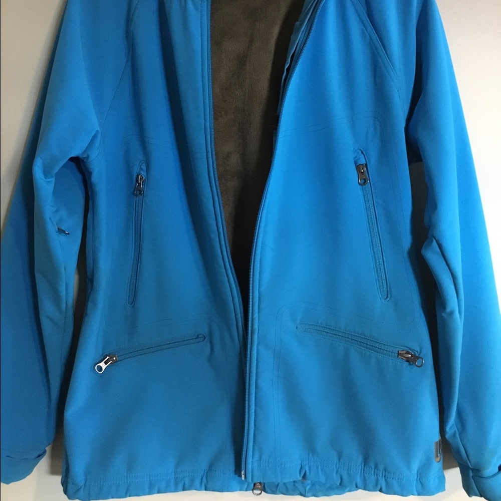 Bright Blue Burton Softshell