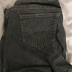 NWOT Hollister Black Super Skinny Jeans