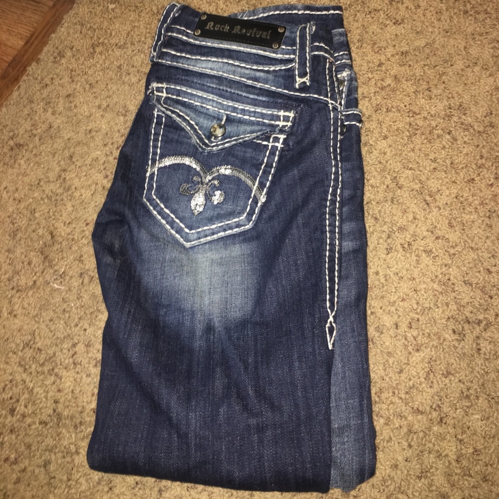 Rock revival jeans