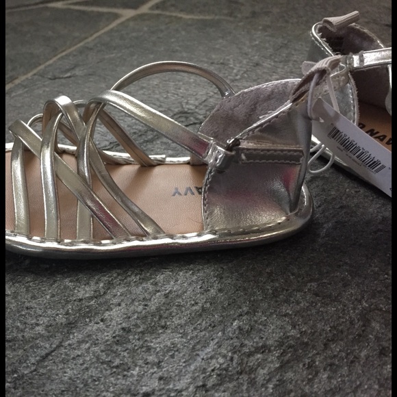 Strapped silver sandals - Picture 2 of 2