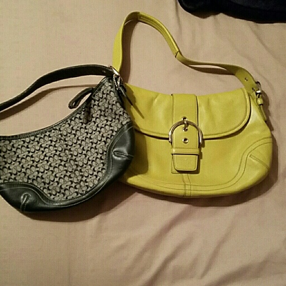 Coach Handbags - Coach Handbags Authentic Lot of 2