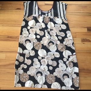 Size M Hanna G 100% silk mini dress