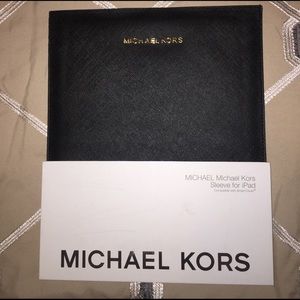 Black Michael Kors iPad Case
