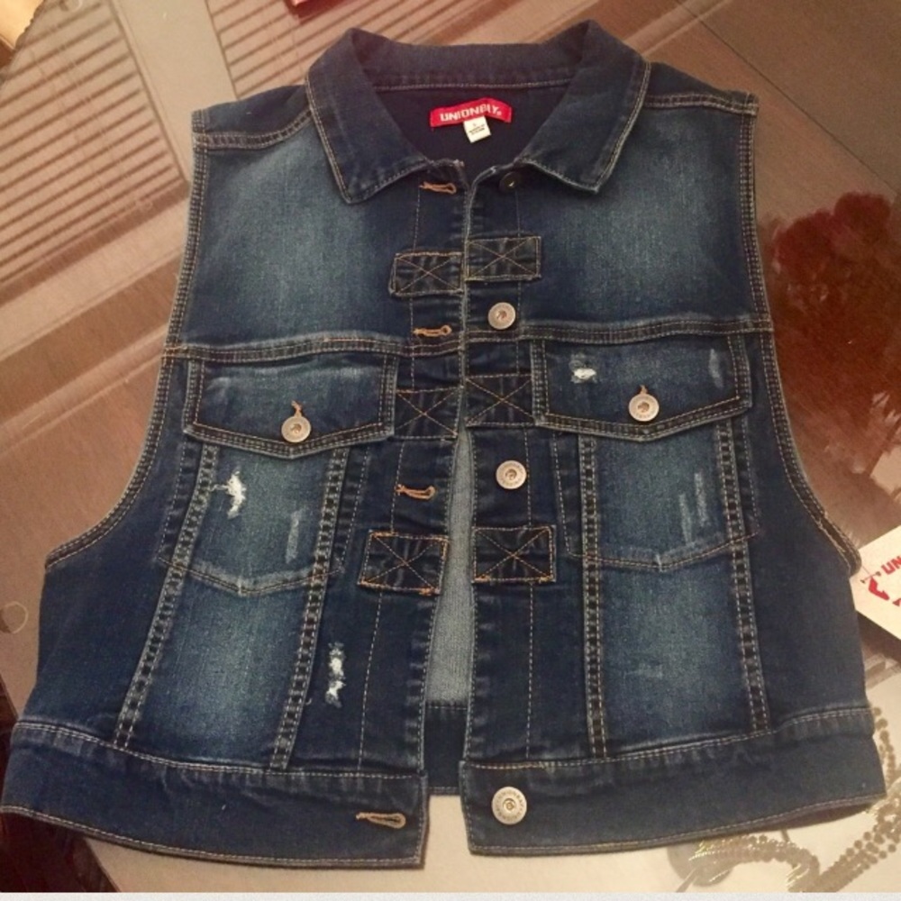 Denim vest