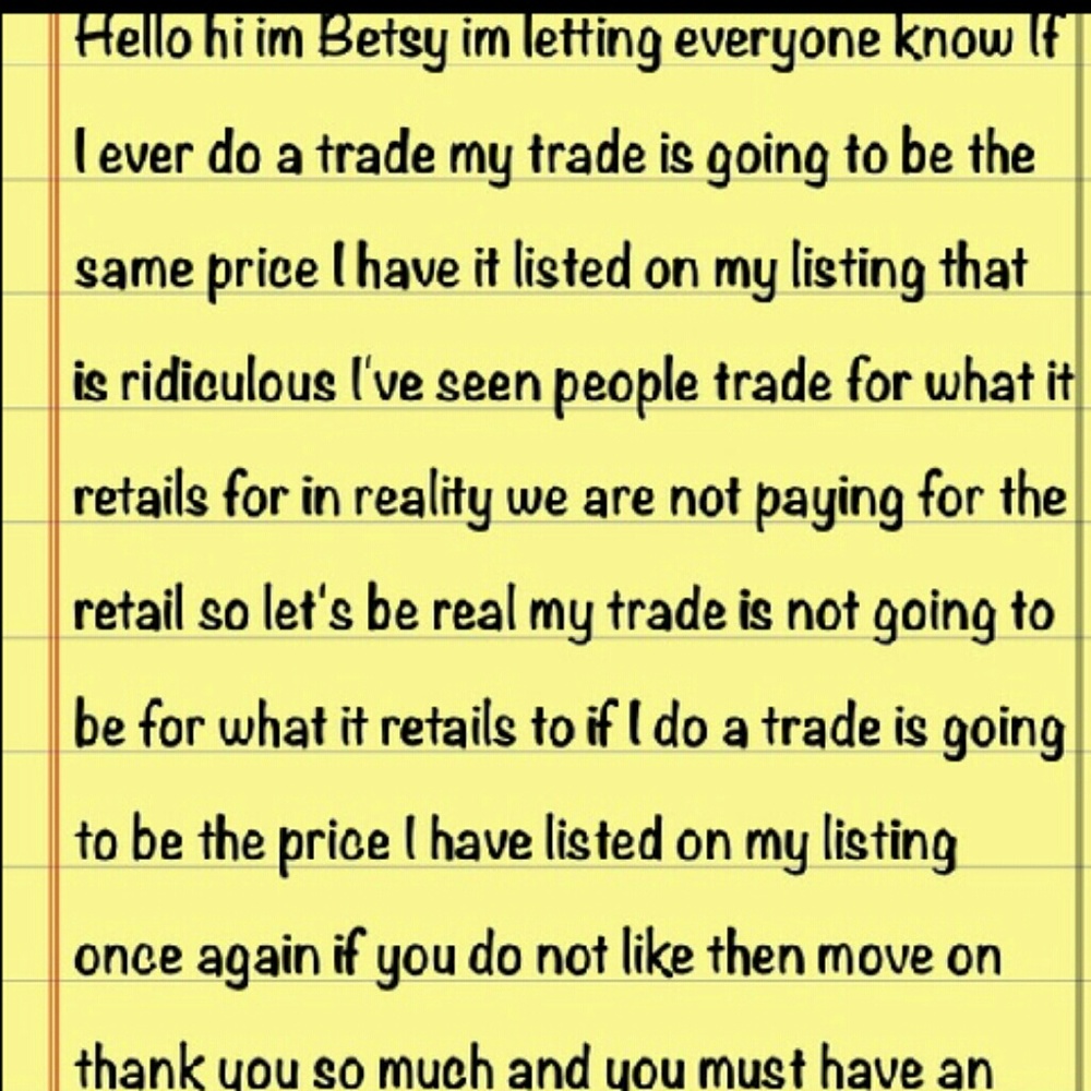 My rules in trading please read