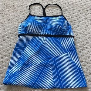 Nike racerback swim top