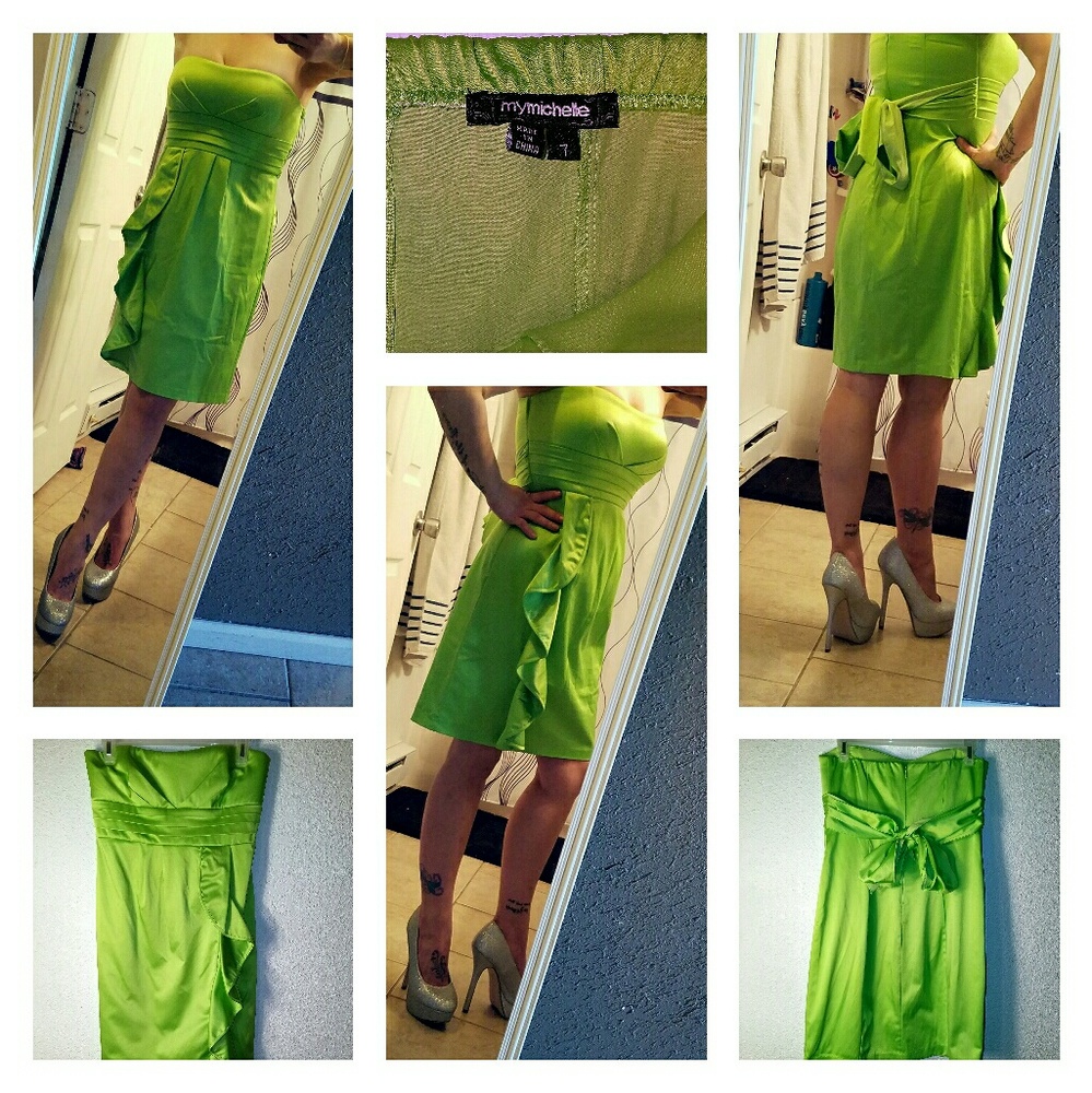 My Michelle Strapless Dress