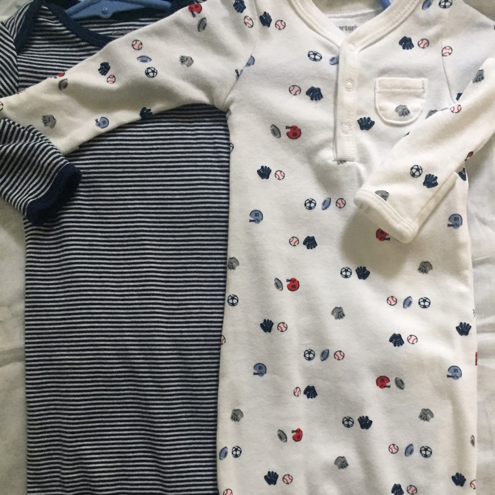 Baby boy sleeping gown