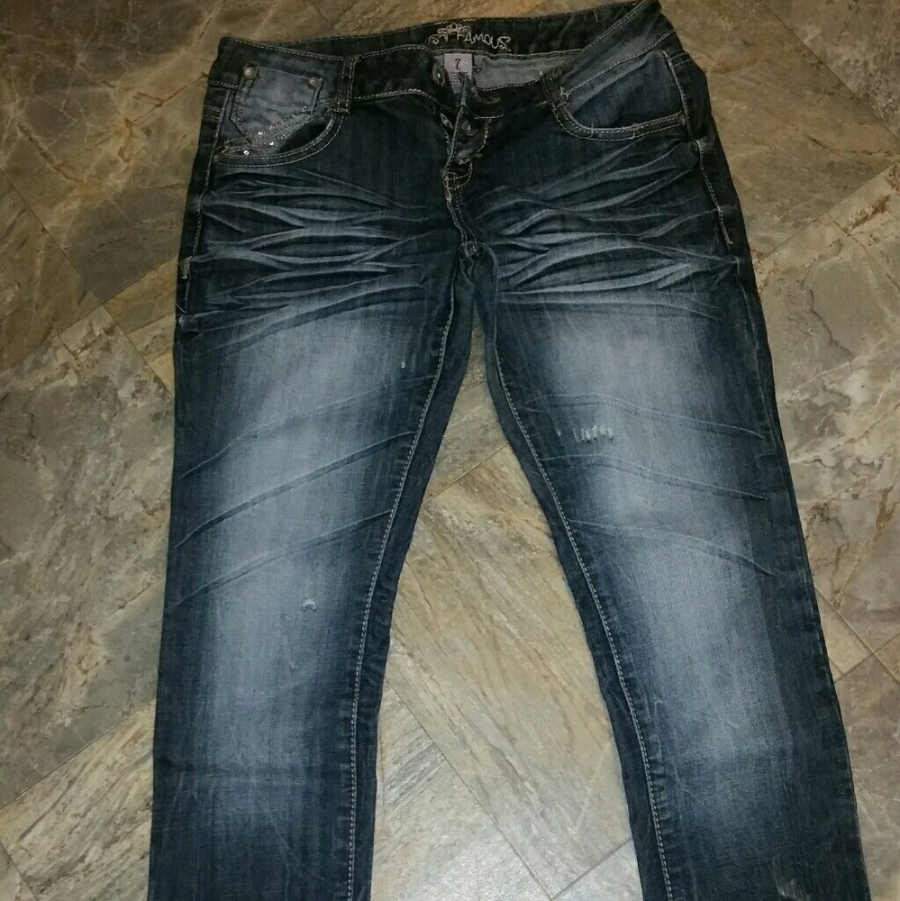 Gently used jeans