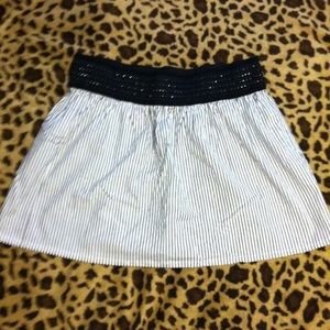 New💗Pin striped mini skirt💗