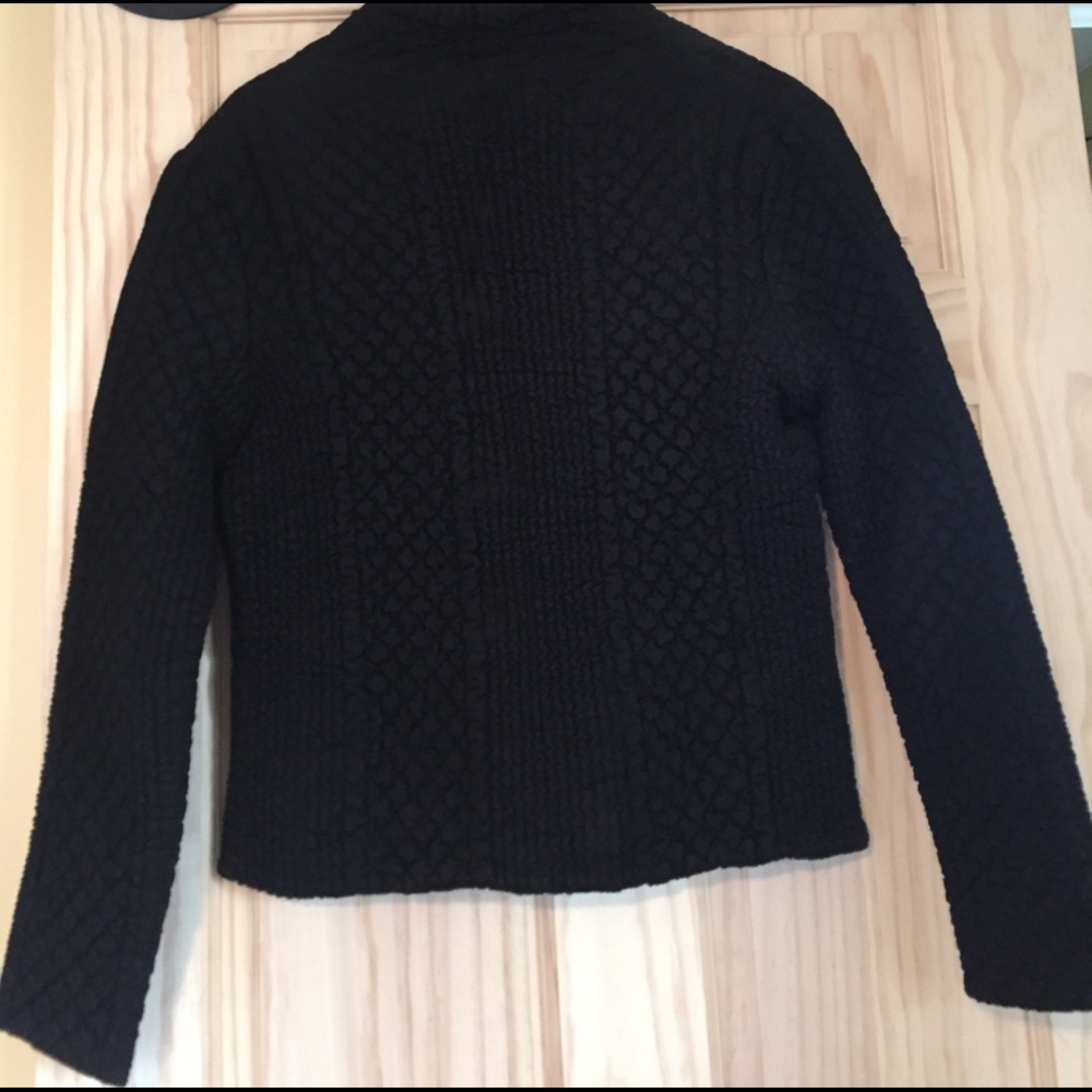 Black Double-Breasted Jacket - image 3