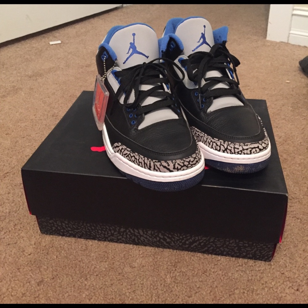 Air Jordan 3 retro sport blue