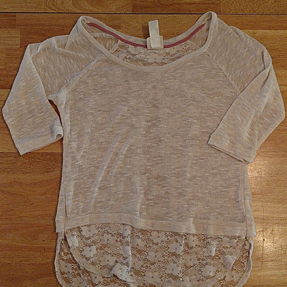 Beautiful sheer flirty top