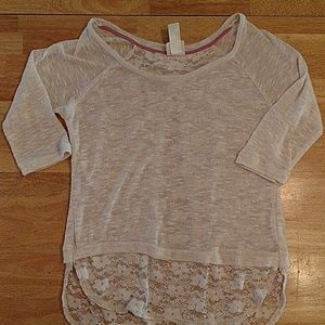 Beautiful sheer flirty top