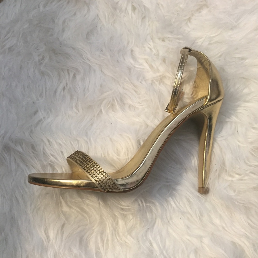 Gold heels