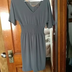 MP gray dress with slight sheen