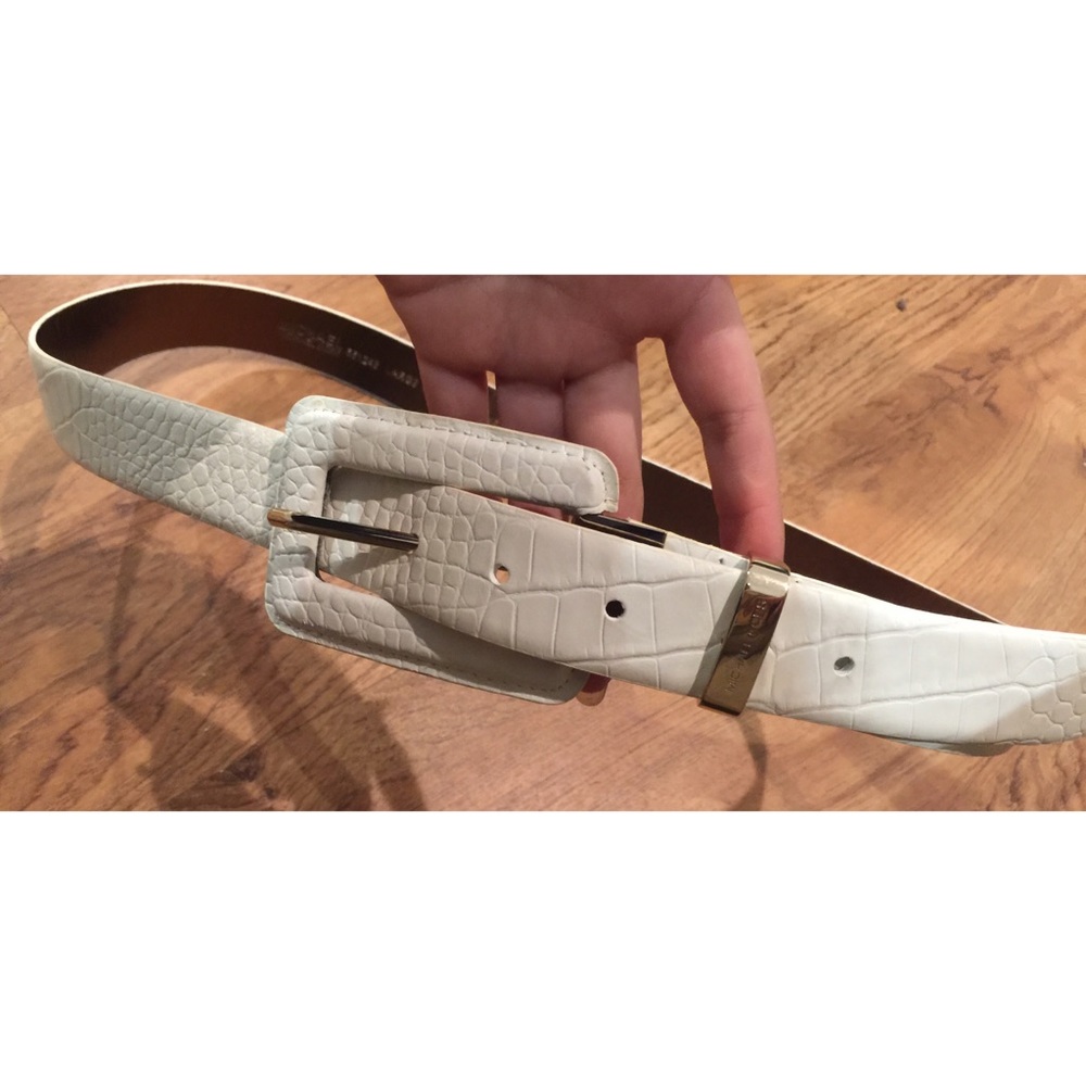 Michael Kors White belt