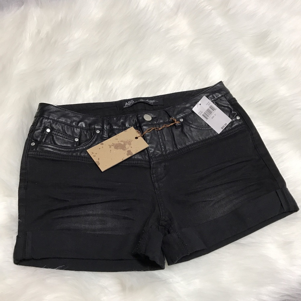 ABS Denim Collection  black shorts