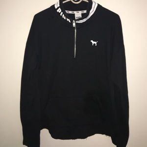 VS PINK HALF ZIP 🌚