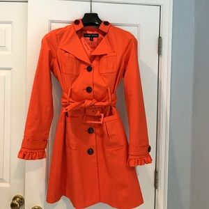 Blanca Noir Trench Coat