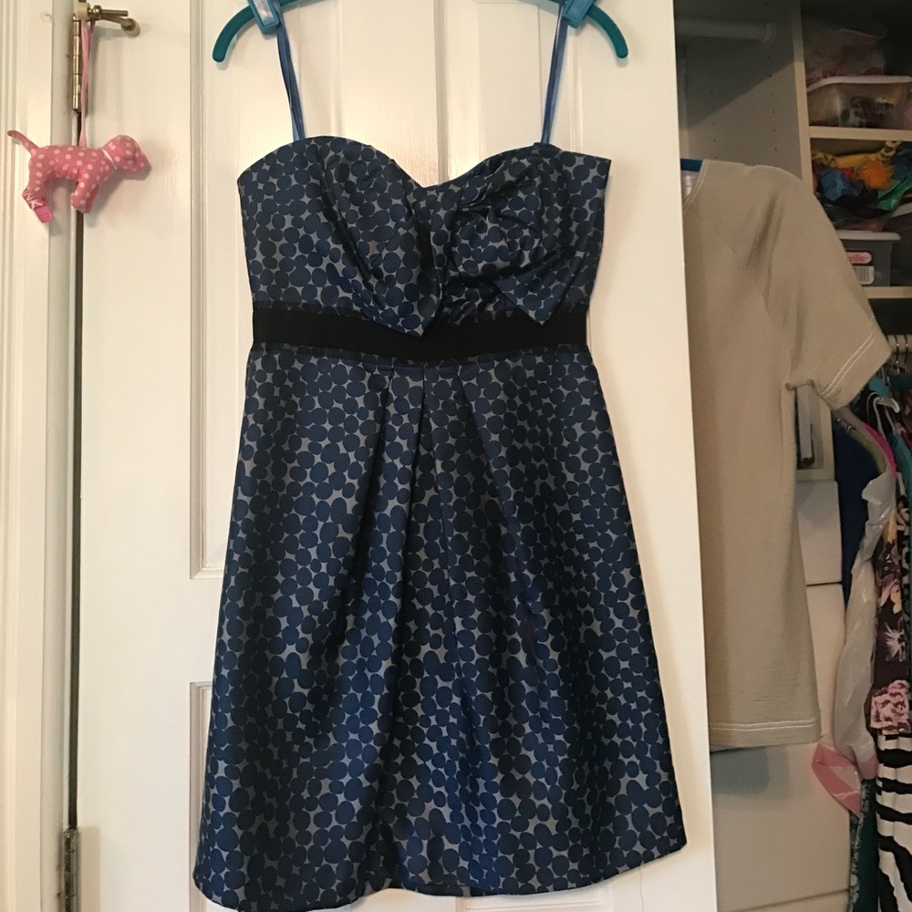 BCBG strapless cocktail dress
