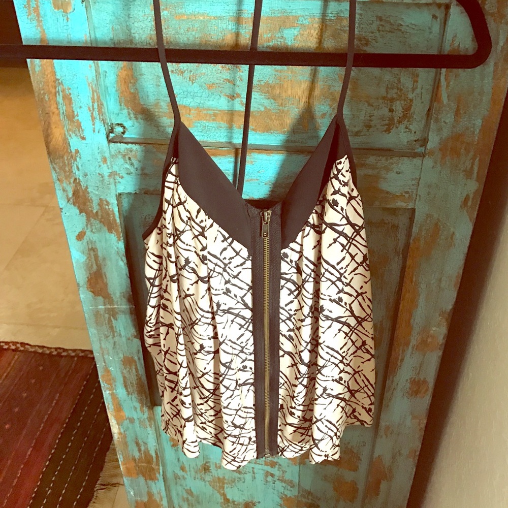 Black and White Urban Outfitters Top