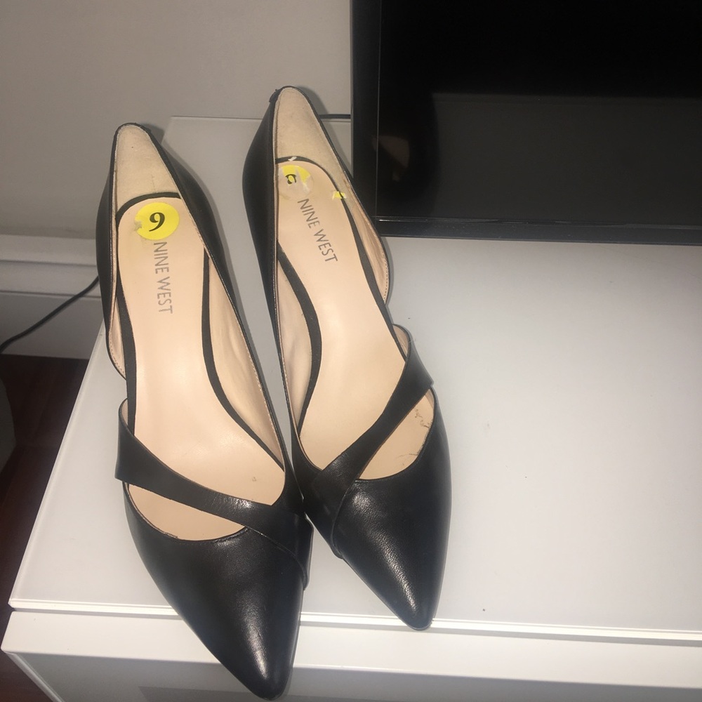 Nine West black Small Heel
