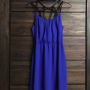 Blue dress