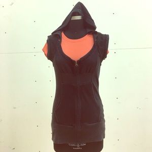 Free People Sleeveless Hoodie