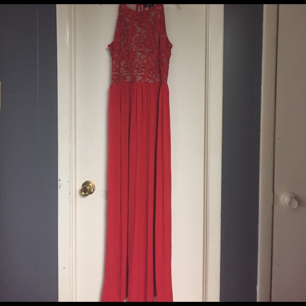 💋New flirty maxi dress in red
