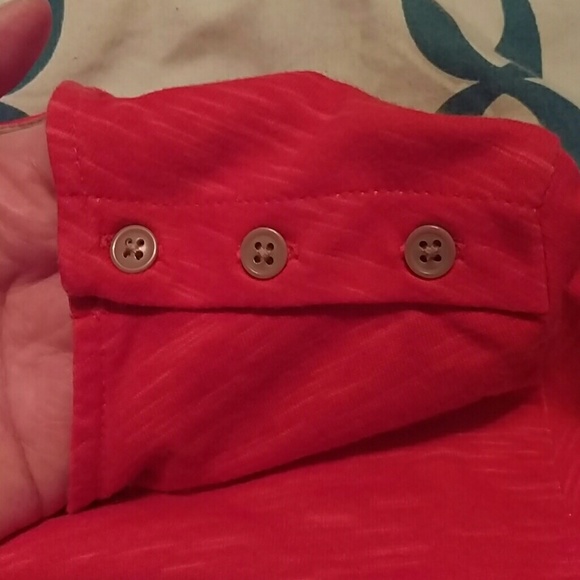 Striped Long Sleeve with Button Details - Picture 3 of 5