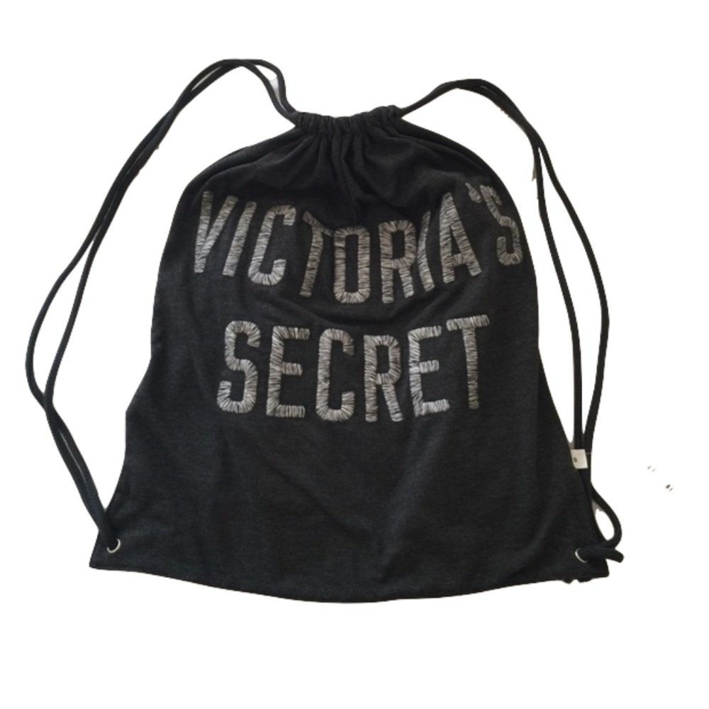 Victoria's Secret Logo Drawstring Gym Bag
