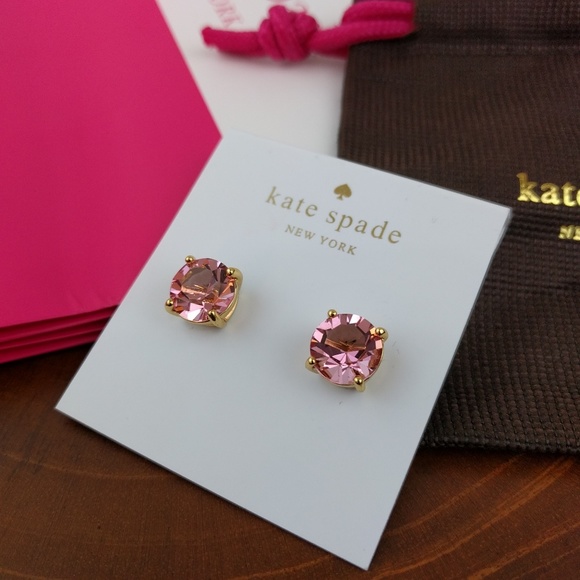 kate spade Accessories - PRICE ⬇️BNWT Kate Spade Pink Cut Earrings