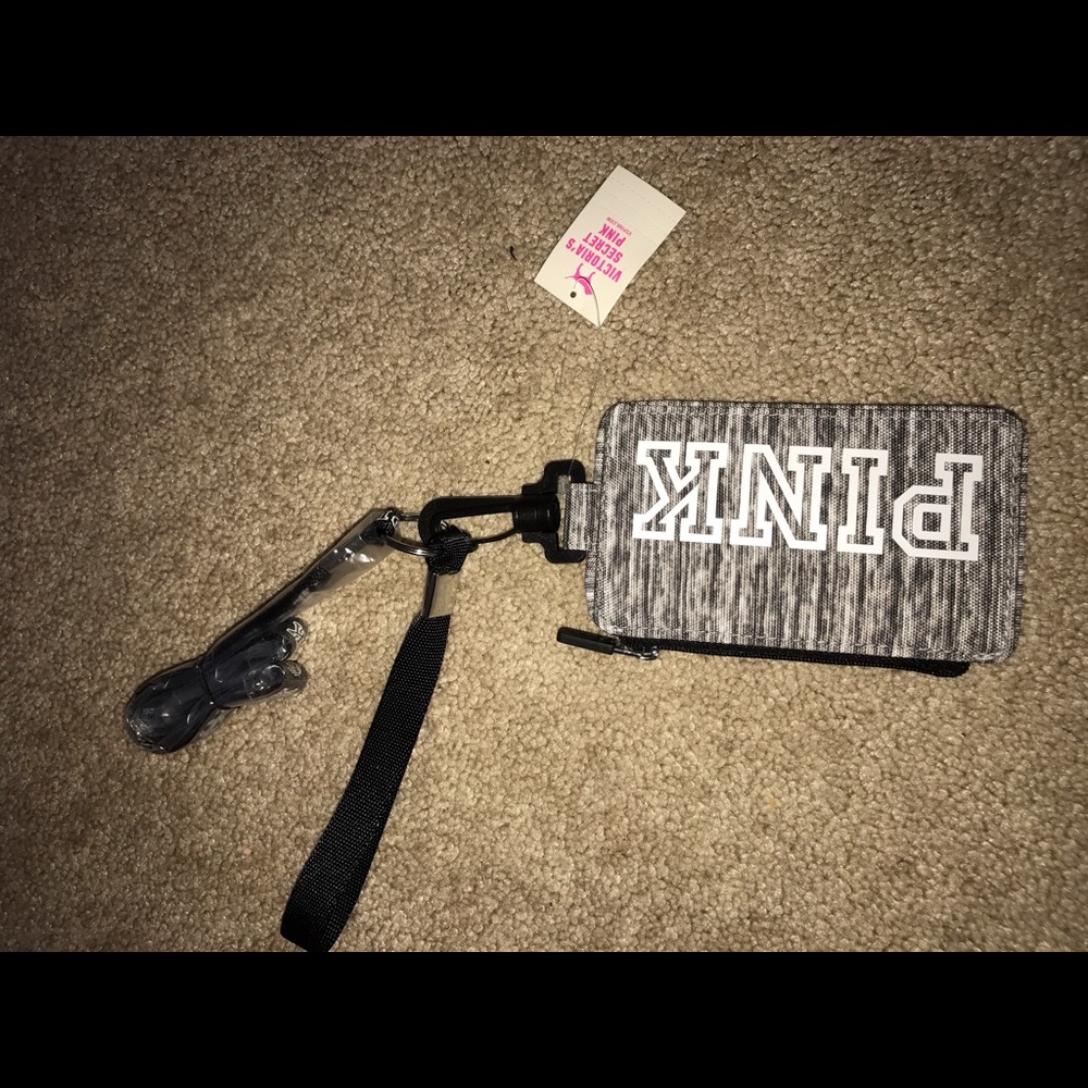 Pink lanyard / wallet