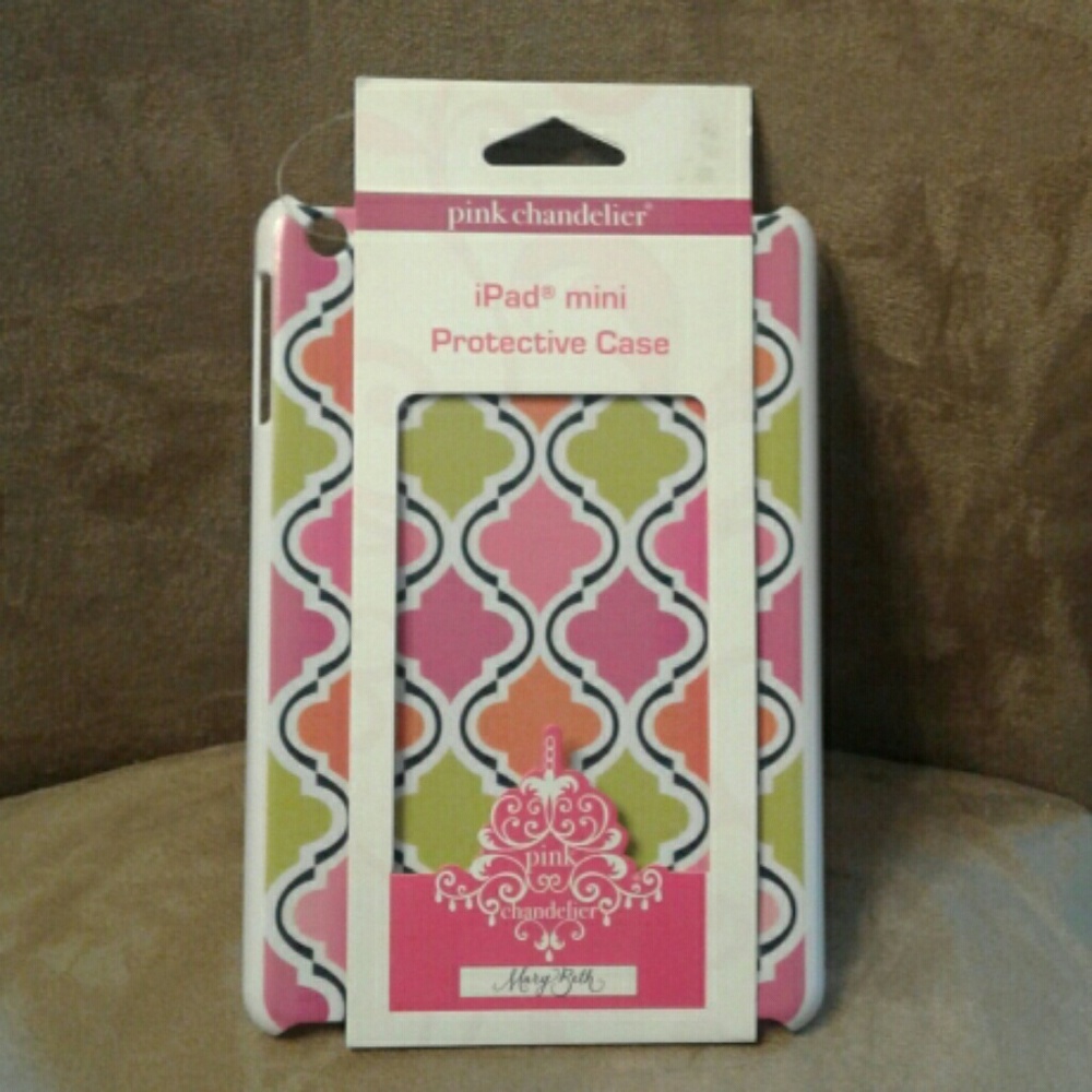~~SALE~~Pink Chandelier iPad mini protective case