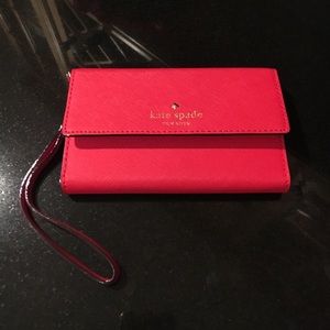 Kate spade iPhone wristlet