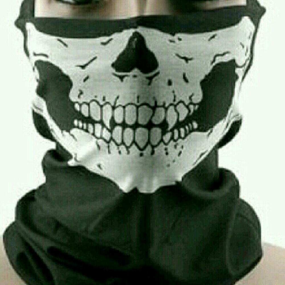 Jogging walking ski skull skate faca cover