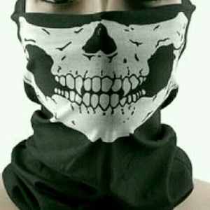 Jogging walking ski skull skate faca cover